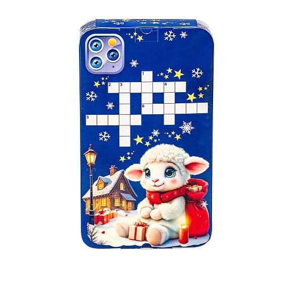 Сладкий новогодний подарок Детский новогодний подарок «Пушистый смартфон»